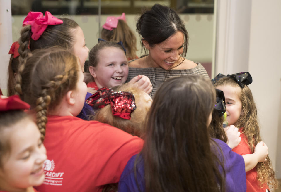 Meghan Markle is well known for her charity work (Picture: PA)