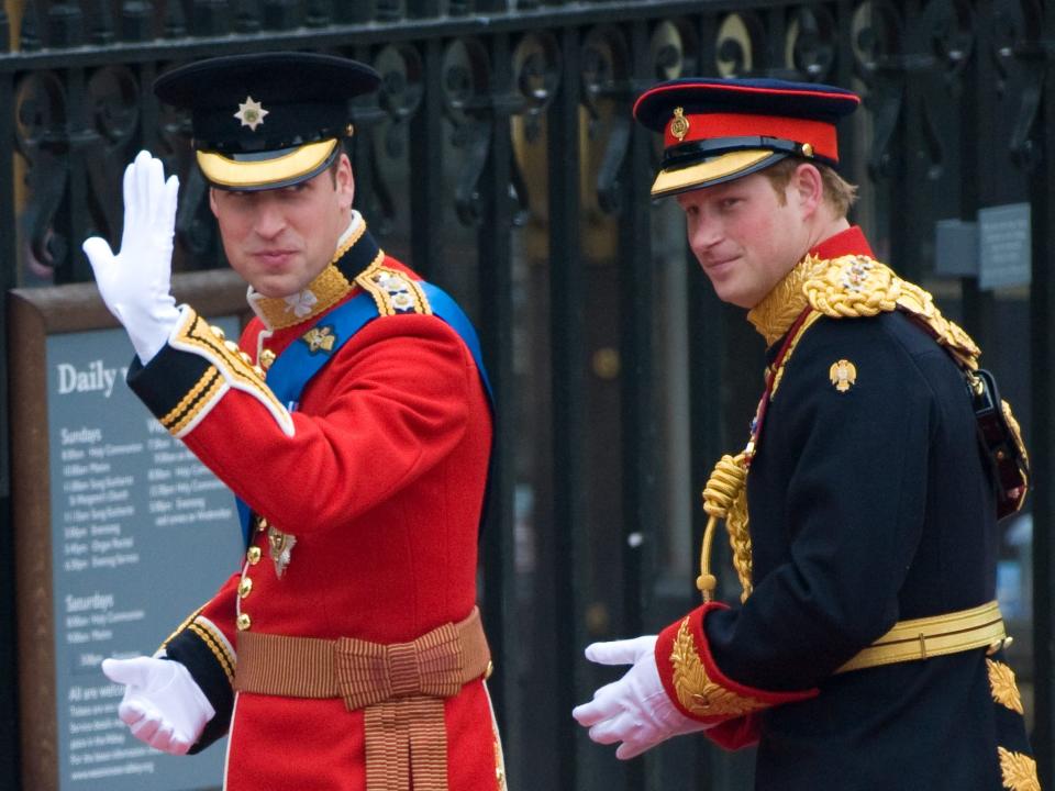 prince harry, william 2011