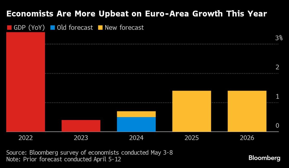 Survey Shows Euro-Zone Economy Gains Momentum as Germany Recovers