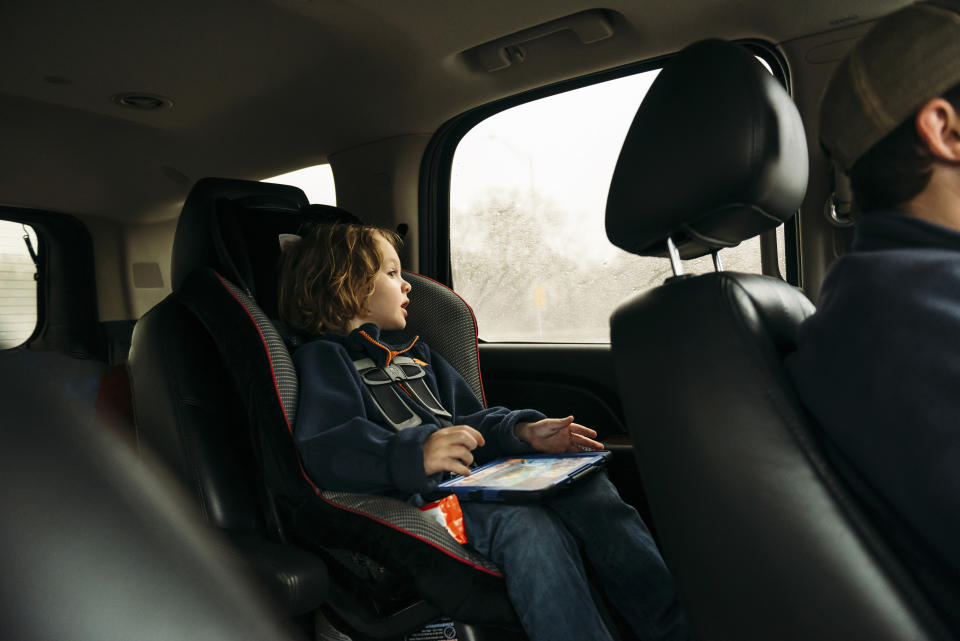 Children eating in the car could a choking hazard. Source: Getty Images, file