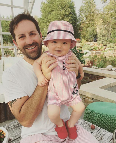 <p>The actress tagged her singer-hubby, Josh Kelley, in this adorable shot in which he held up his matching 8-month-old son, Josh Jr. “<a rel="nofollow noopener" href="https://www.instagram.com/joshbkelley/" target="_blank" data-ylk="slk:@joshbkelley;elm:context_link;itc:0;sec:content-canvas" class="link ">@joshbkelley</a> and his namesake rocking their seersucker cause it’s a seersucker kind of summer! How I love these cute boys!” (Photo: <a rel="nofollow noopener" href="https://www.instagram.com/p/BXWg--aDlc5/?taken-by=katherineheigl" target="_blank" data-ylk="slk:Katherine Heigl via Instagram;elm:context_link;itc:0;sec:content-canvas" class="link ">Katherine Heigl via Instagram</a>) </p>