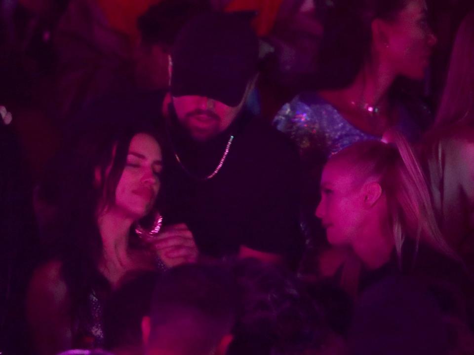 DiCaprio and Shayk at a Coachella after-party on April 16, 2023