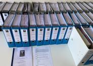 Tesla's planned factory application files are are displayed in Gruenheide