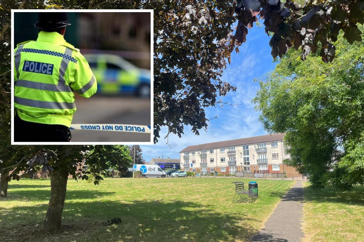 Green space next to church car park <i>(Image: Newsquest)</i>