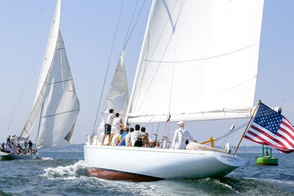 <p>Newport is known for sailing and offers <a href="https://www.discovernewport.org/things-to-do/beaches-and-water-sports/boating-and-sailing/#listings" rel="nofollow noopener" target="_blank" data-ylk="slk:boundless opportunities to get out on the water" class="link ">boundless opportunities to get out on the water</a>. <a href="https://americascupcharters.com" rel="nofollow noopener" target="_blank" data-ylk="slk:America’s Cup Charters" class="link ">America’s Cup Charters</a> operates the largest fleet of America’s Cup Winners in the world, for instance, with both scheduled cruises and private charters available. </p>