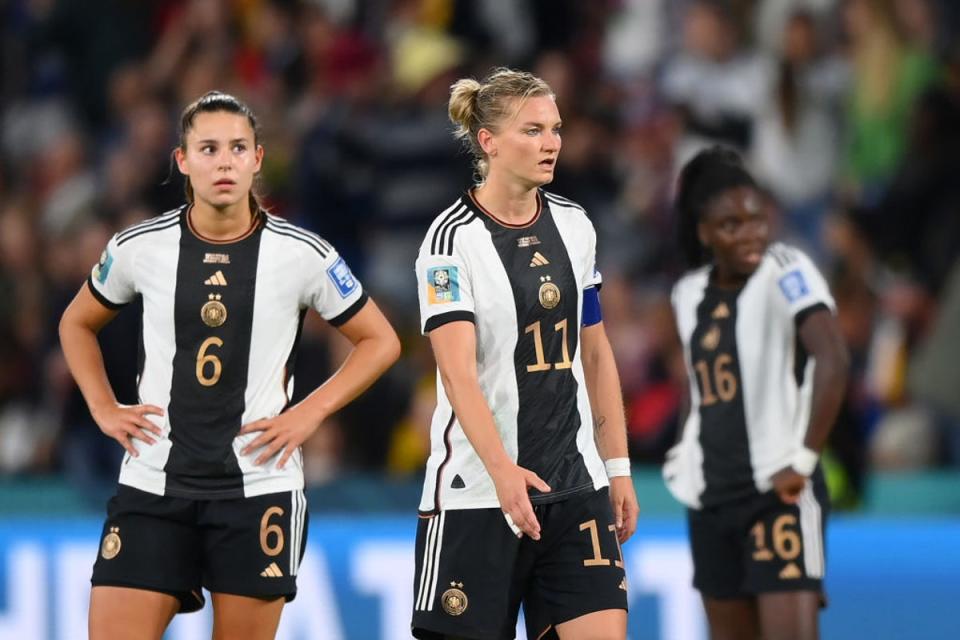 Germany were stunned after only drawing against South Korea (Getty Images)