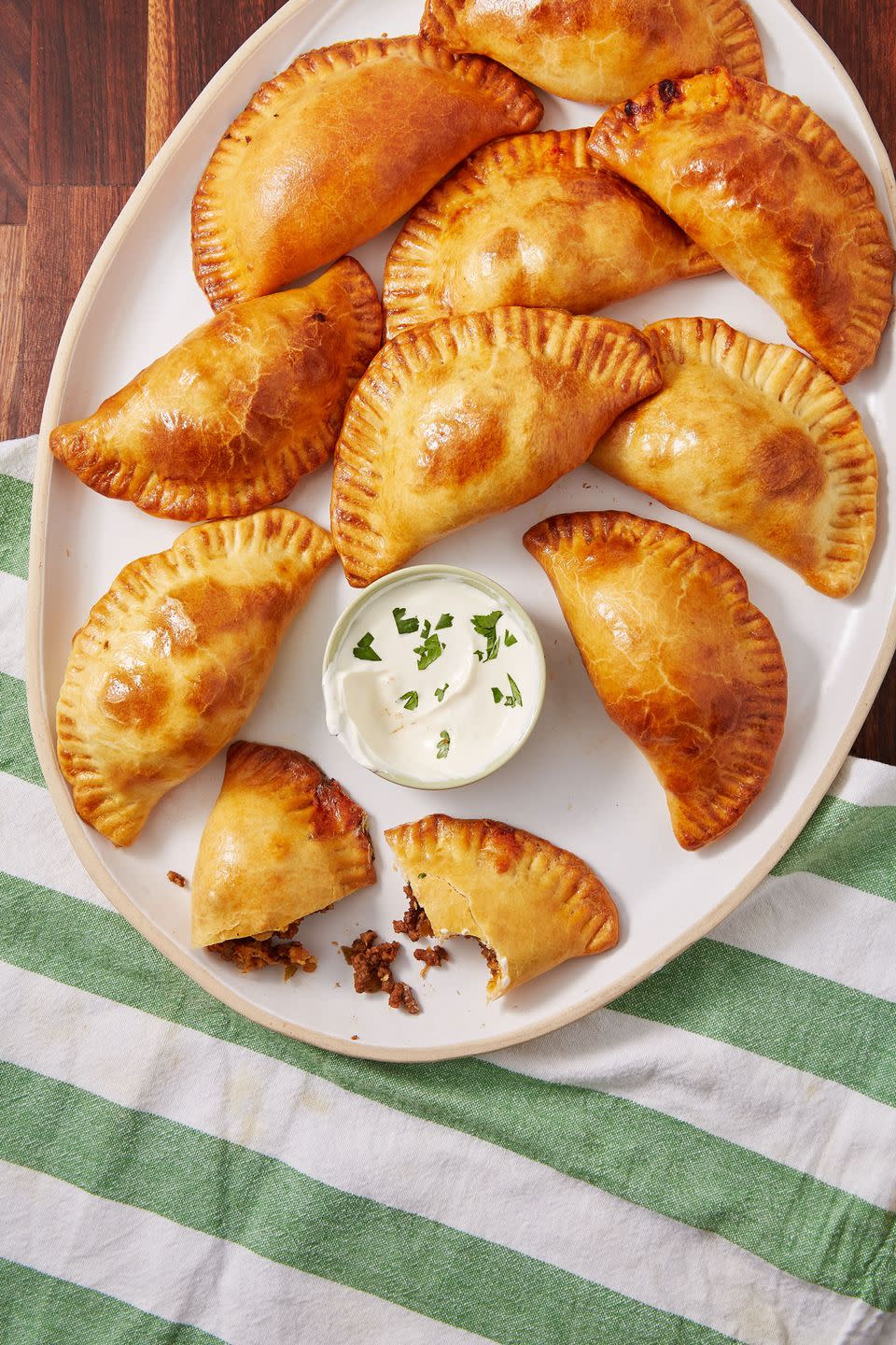 Cheesy Beef Empanadas