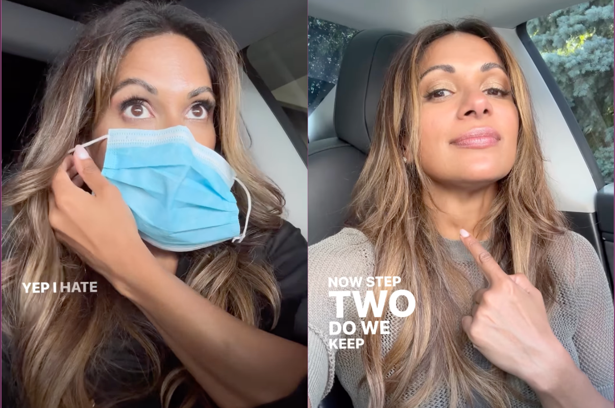 Sangita Patel is raising awareness of thyroid issues in women. (Instagram/@sangita.patel)