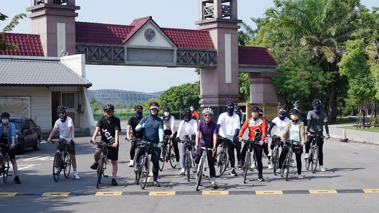 單車女神Linda現身嘉義帶騎　國慶騎單車玩嘉就對了