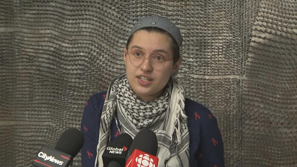 Al, an unhoused person and an executive board member of the Toronto Underhoused and Homeless Union, says: 'We need councillors to talk to the people who are actually affected by these decisions.' (CBC - image credit)