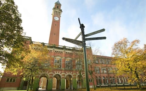 Birmingham University - Credit: Andrew Fox / Alamy