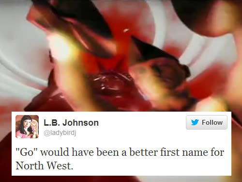 Kanye West & Kim Kardashian Name Baby Girl North West: Twitter's 12 Funniest Jokes