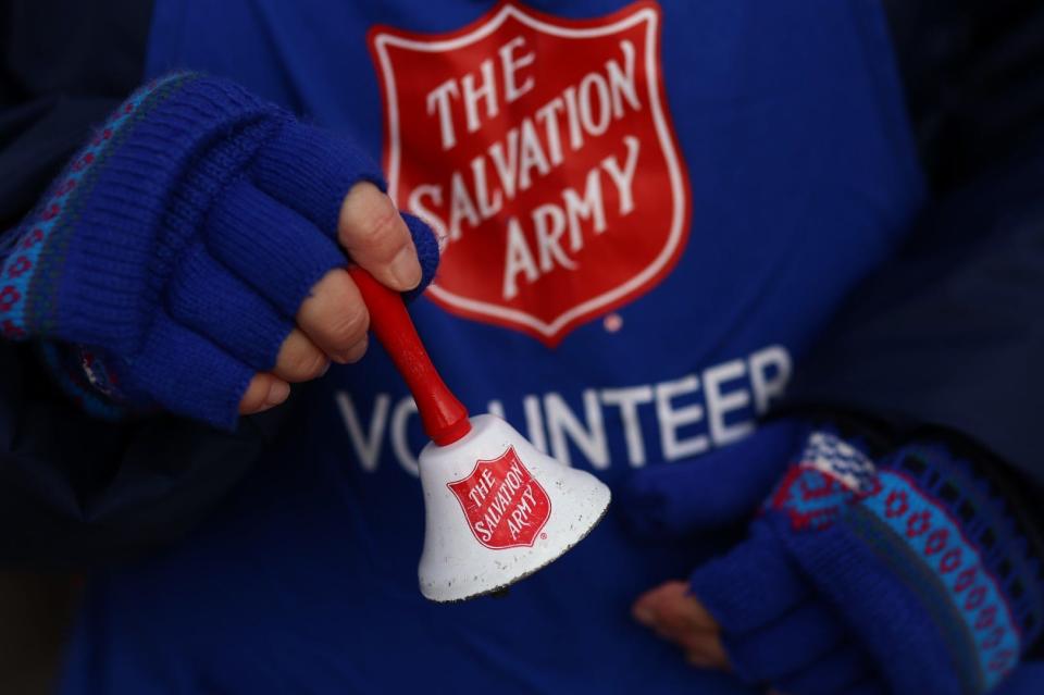 Being a bell ringer not only gives back to those in need, but also leaves a lasting imprint on those who donate to a red kettle.