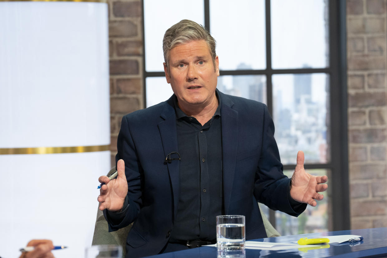 Labour leader Sir Keir Starmer during his appearance on Jeremy Vine on 5, recorded at ITN studios in central London. Picture date: Wednesday August 31, 2022. (Photo by Kirsty O'Connor/PA Images via Getty Images)