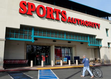 A Sports Authority store is shown in Encinitas, California, U.S. March 2, 2016. REUTERS/Mike Blake/File Photo