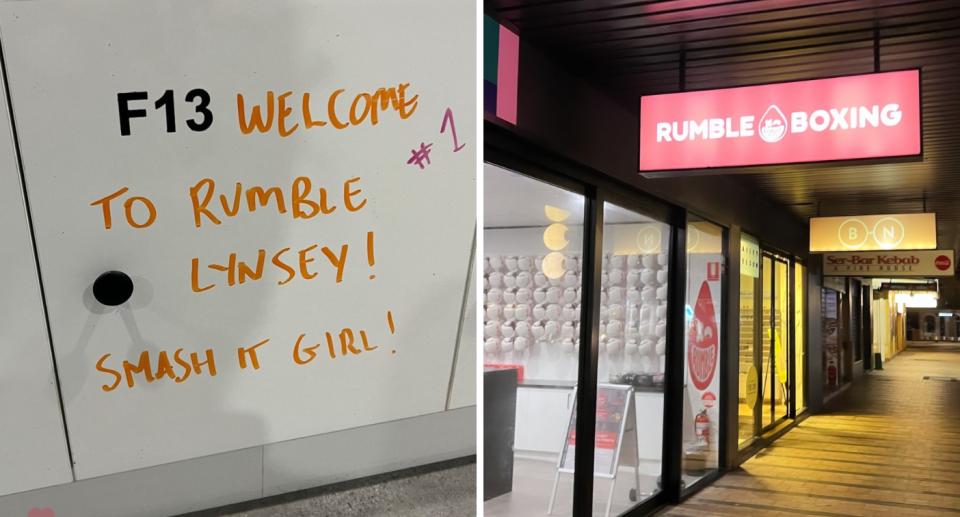 Rumble Boxing opening in Sydney was great news for me. Credit: Supplied 