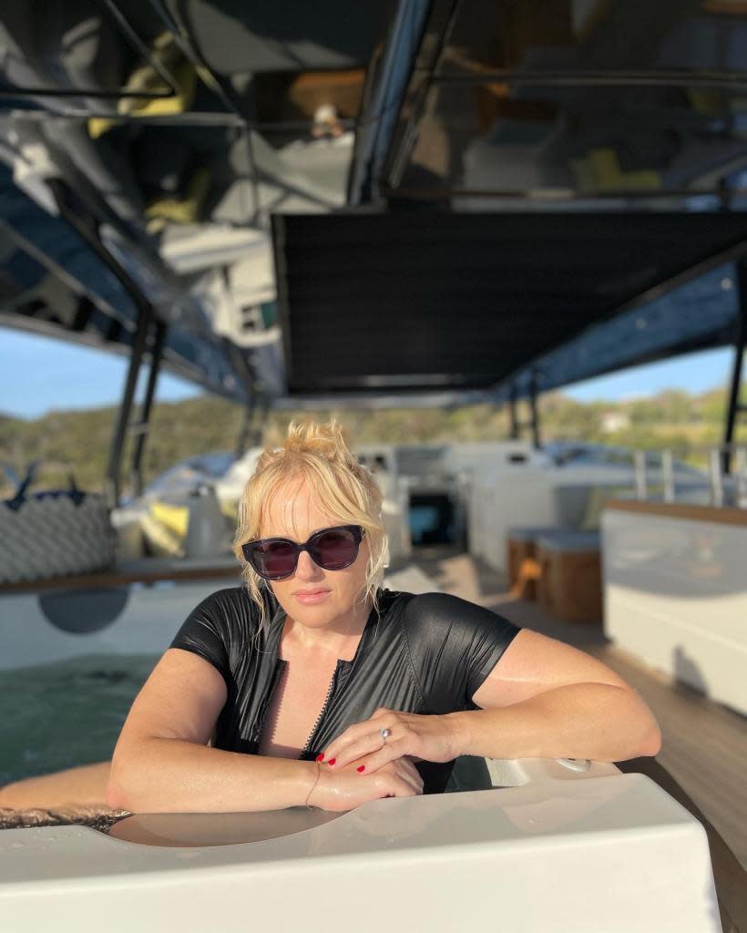 Rebel Wilson, pictured in January. Instagram/@rebelwilson