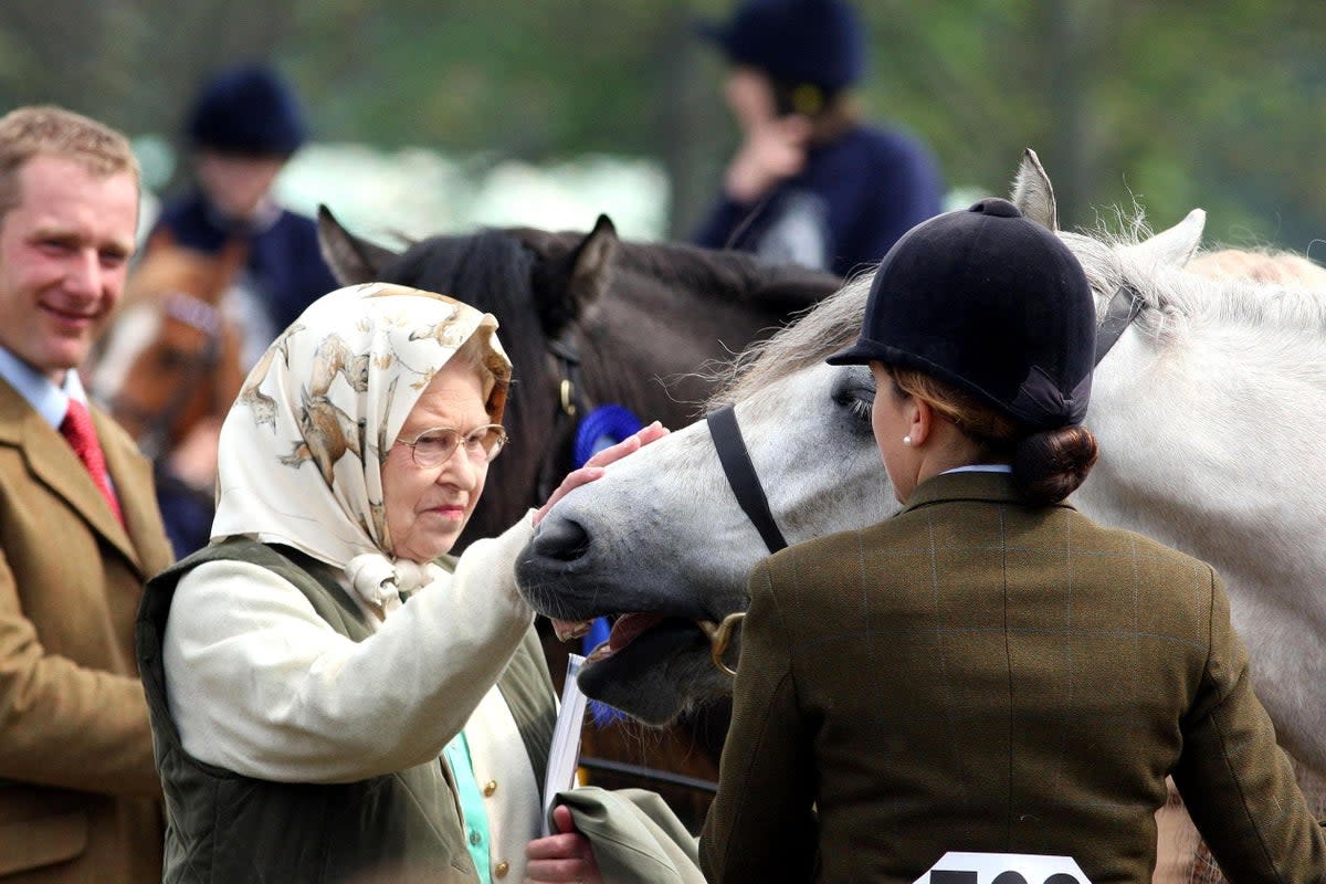 The Queen at the Royal Horse Show in Windsor, Berkshire (Steve Parsons/PA) (PA Archive)