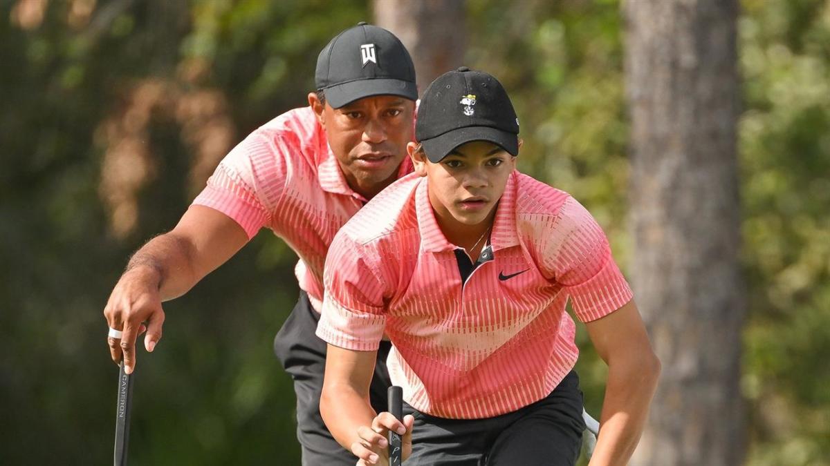 Tiger, Charlie Woods gearing up to compete at PNC - Yahoo Sports