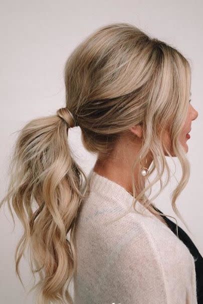 Volume-Packed Ponytail