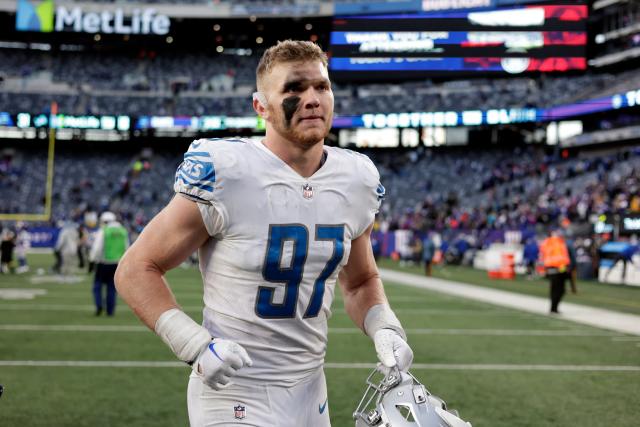 Aidan Hutchinson named NFC Defensive Player of Week; Detroit Lions rookie  class thriving