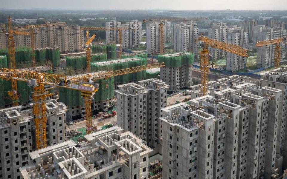China Evergrande Group property construction - Bloomberg