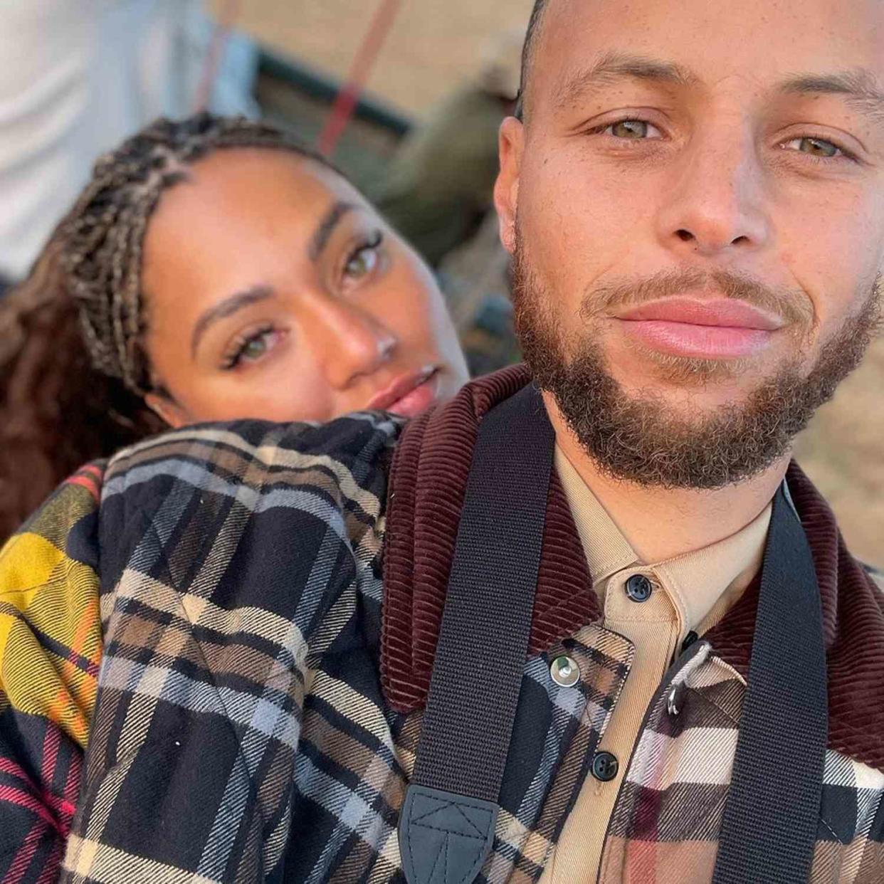 Steph and Ayesha Curry