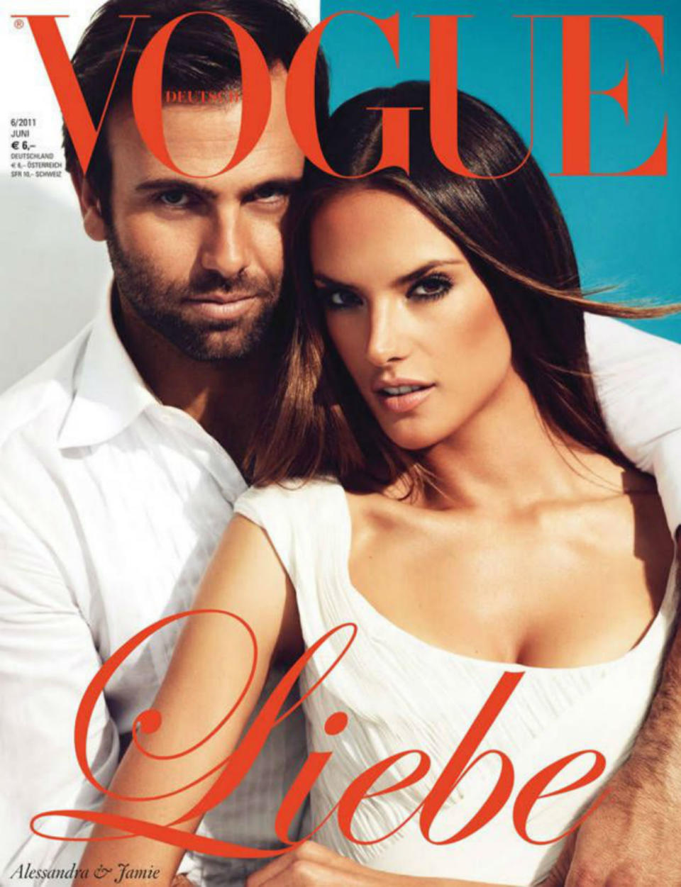 Alessandra Ambrosio & Jamie Mazur (Vogue Alemania, junio 2011)