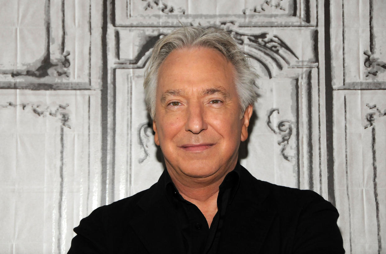 Alan Rickman attends AOL Build Speaker Series Presents: Alan Rickman at AOL Studios In New York on June 19, 2015 in New York City.  (Photo by Desiree Navarro/WireImage)