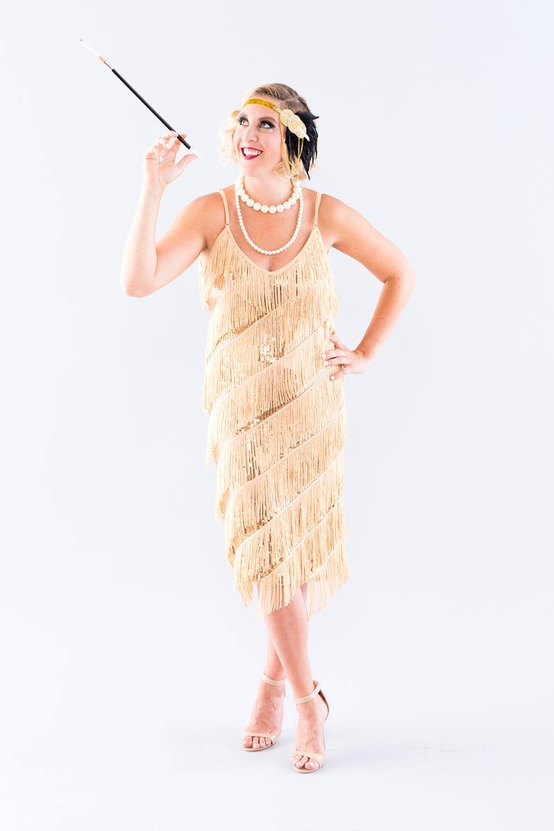 DIY Flapper Halloween Costume