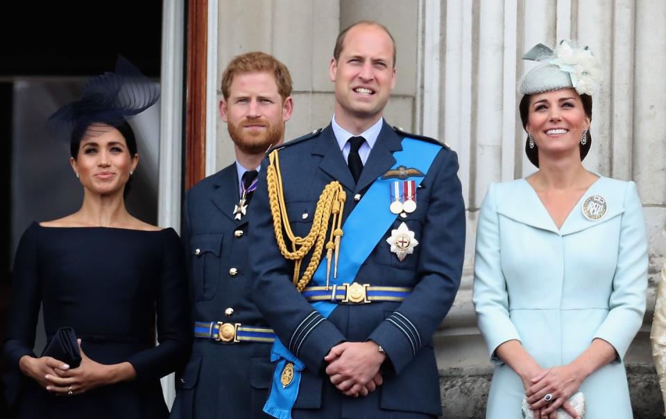 Members Of The Royal Family Attend Events To Mark The Centenary Of The RAF