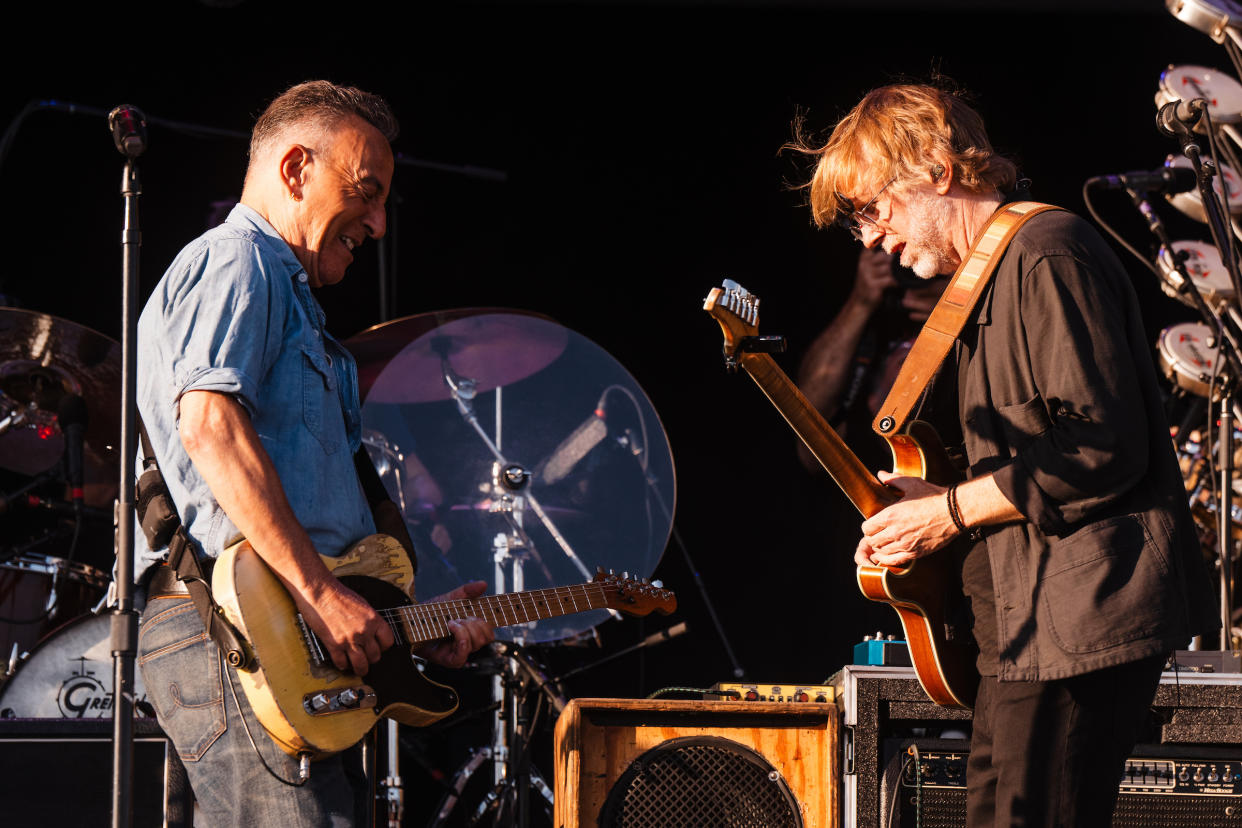 Springsteen with Trey Anastasio