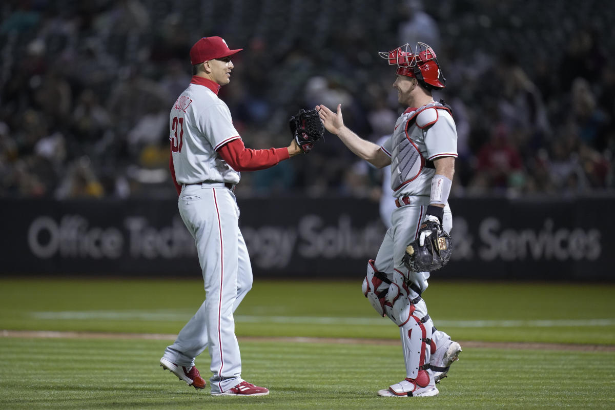 Phillies' leadoff hitter leaves sparkling first impressions on