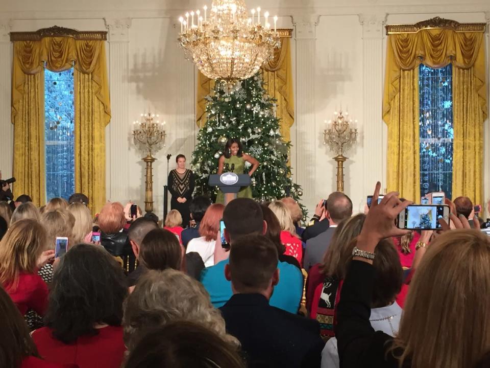 First Lady in the East Room