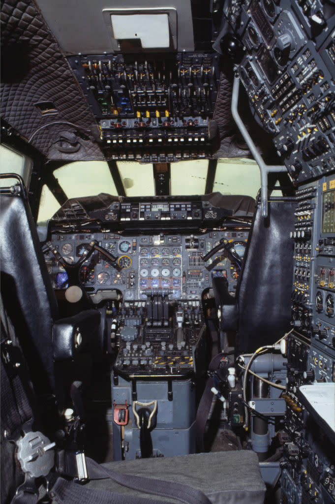 Concorde cockpit