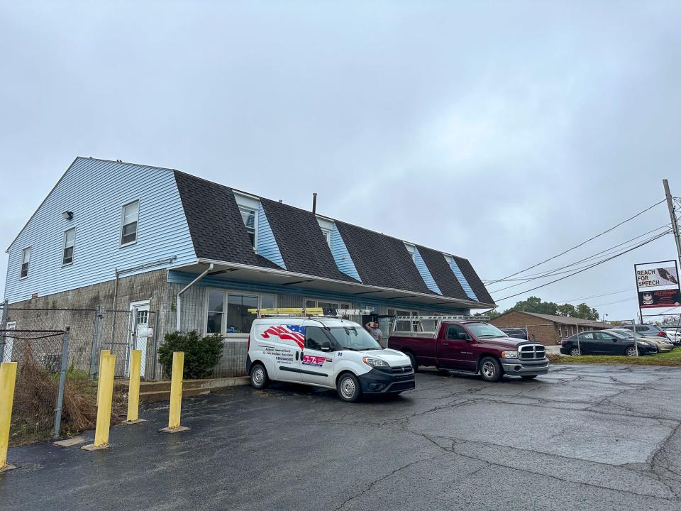 The exterior of the former Airgas Store, located along Brodhead Road in Center Township. Officials from the Beaver County Humane Society announced that they recently bought the building, which will soon house the shelter's administrative services.