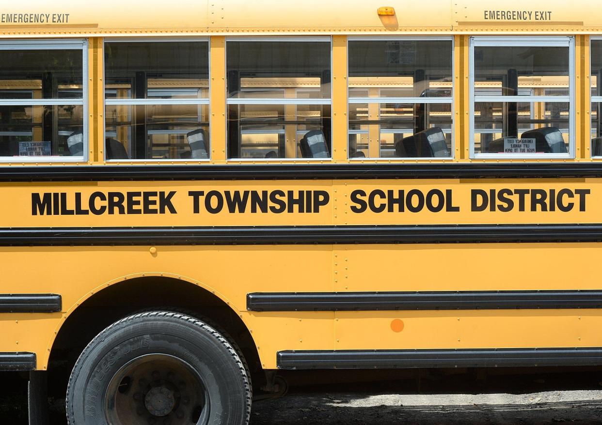 BusPatrol camera systems on Millcreek school buses will provide an estimated $50,000 in revenue for the school district in 2024-25, from fines collected from drivers who illegally pass stopped buses.