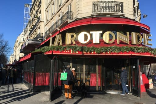La Rotonde, a Paris brasserie favoured by President Emmanuel Macron, was damaged in a suspected arson attack early on Saturday