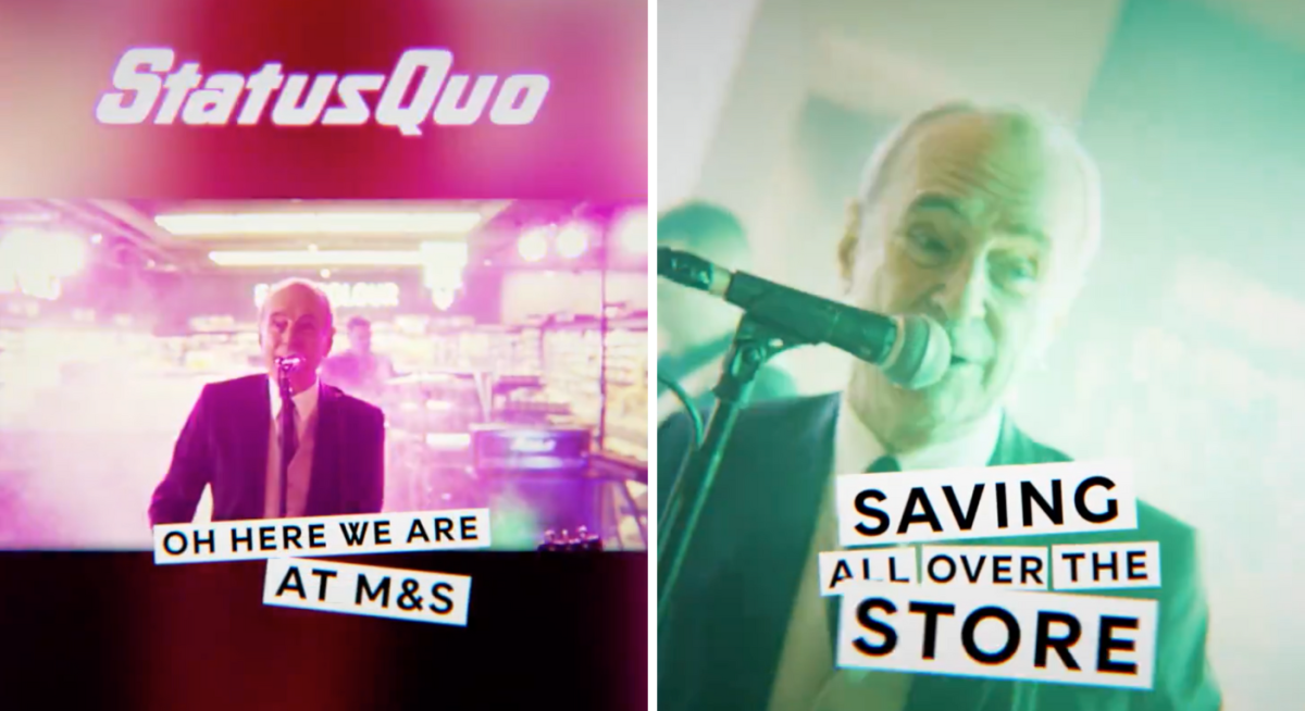 M&S's new Status Quo advert sparks mixed reaction from customers