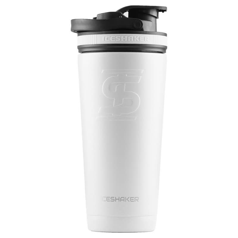 <p>Courtesy of Amazon</p><p>Combine a high-end stainless steel insulated water bottle with the functionality of a shaker cup and you get the Ice Shaker. This is the perfect gift for a gym guy who mixes protein shakes, pre-workouts, and/or amino acid drinks on the daily. The Ice Shaker has a high-tech agitator to deliver a perfect blend every time, insulated walls that keep liquids cold for over 30 hours, and a travel-friendly design that fits in cup holders.</p><p>[$35; <a href="https://clicks.trx-hub.com/xid/arena_0b263_mensjournal?q=https%3A%2F%2Fwww.amazon.com%2FIce-Shaker-Stainless-Insulated-Protein%2Fdp%2FB07MLZK2DQ%3Fth%3D1%26linkCode%3Dll1%26tag%3Dmj-yahoo-0001-20%26linkId%3D79dee0808cfa8ad1a8aa19e2b85e9dad%26language%3Den_US%26ref_%3Das_li_ss_tl&event_type=click&p=https%3A%2F%2Fwww.mensjournal.com%2Fhealth-fitness%2Fgifts-for-gym-lovers%3Fpartner%3Dyahoo&author=Joe%20Wuebben&item_id=ci02ccaafea000268f&page_type=Article%20Page&partner=yahoo&section=shopping&site_id=cs02b334a3f0002583" rel="nofollow noopener" target="_blank" data-ylk="slk:amazon.com];elm:context_link;itc:0;sec:content-canvas" class="link ">amazon.com]</a></p>