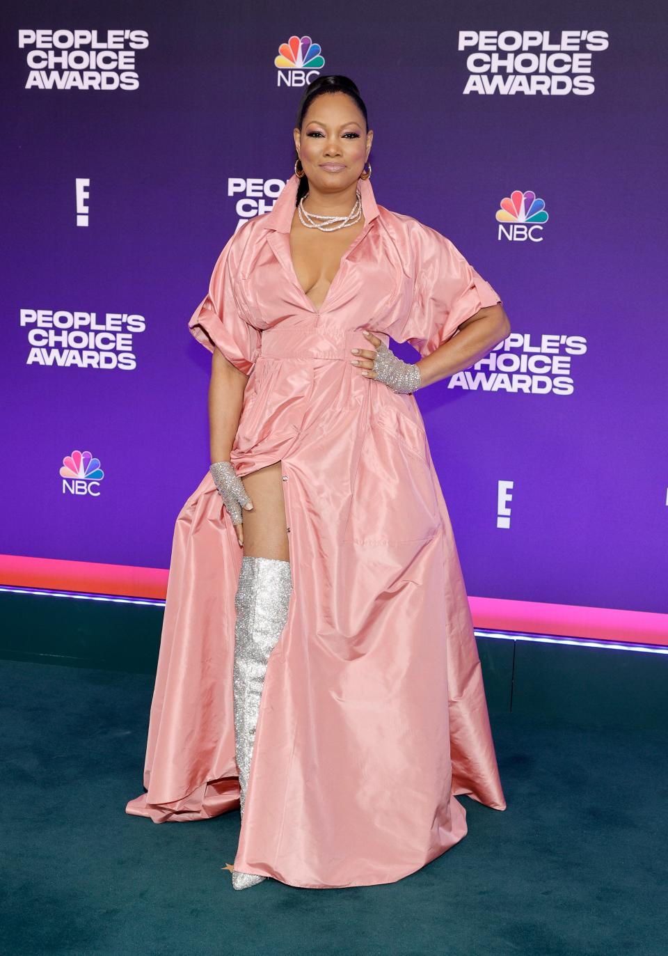 Garcelle Beauvais at the 2021 People's Choice Awards.