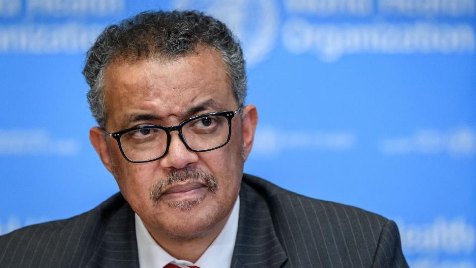 Director de la OMS, Tedros Adhanom Ghebreyesus