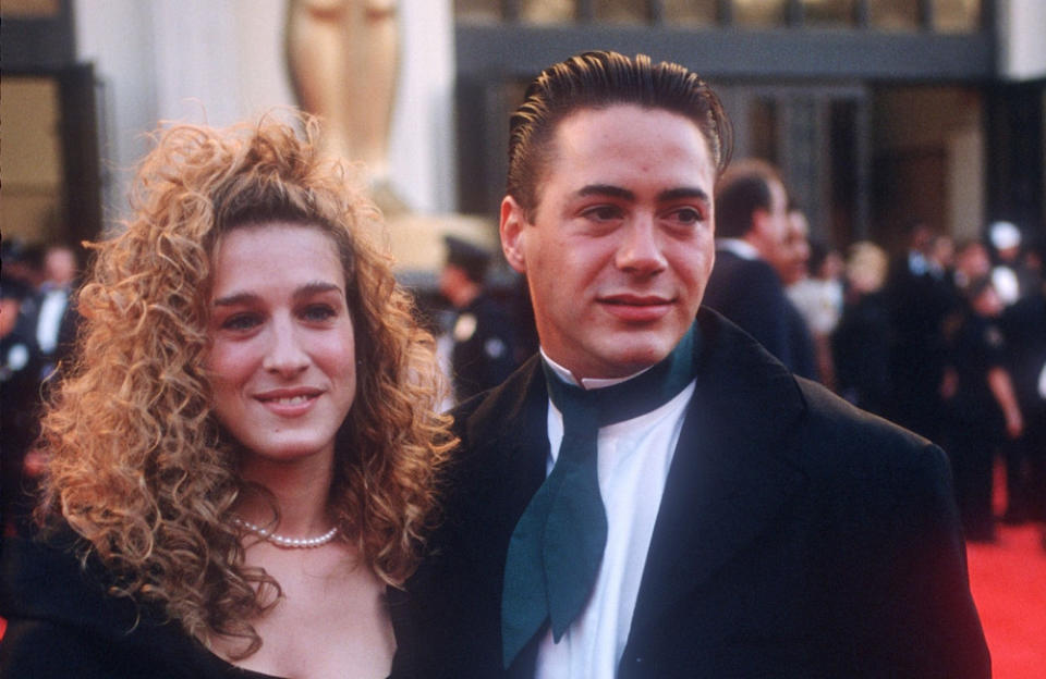 Sarah Jessica Parker and Robert Downey Jr.