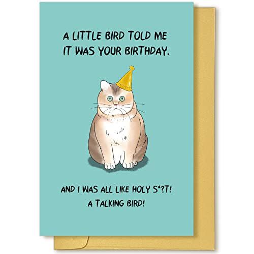 2) Talking Bird Birthday Card