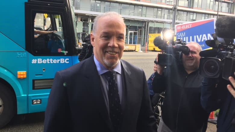 Clark, Horgan spar in first provincial election debate