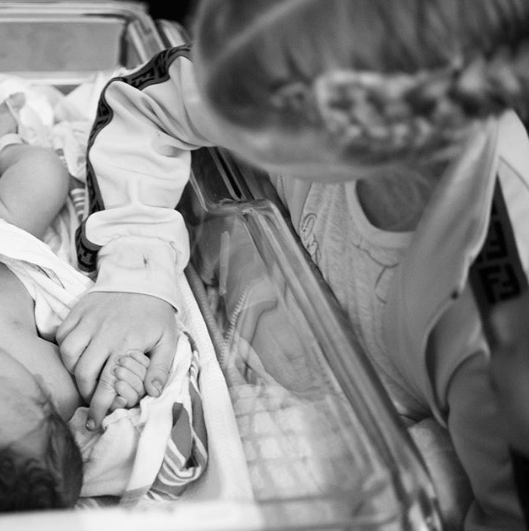 <p>Jessica Simpson and husband Eric Johnson welcomed their daughter, Birdie Mae Johnson on 19 March 2019. The American singer, actress and designer shared her happy news on Instagram, with a photo of her six-year-old daughter Maxwell holding her newborn sister’s hand. <em>[Photo: Instagram/Jessica Simpson]</em> </p>