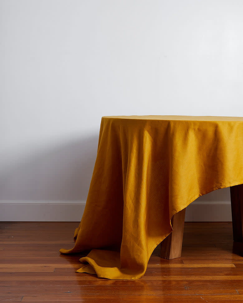 <p><a href="https://go.redirectingat.com?id=74968X1596630&url=https%3A%2F%2Fbedthreads.com%2Fproducts%2F100-linen-tablecloth-in-turmeric%3Fvariant%3D32847743909973&sref=https%3A%2F%2Fwww.townandcountrymag.com%2Fstyle%2Fhome-decor%2Fg45362777%2Fbest-thanksgiving-tablecloths%2F" rel="nofollow noopener" target="_blank" data-ylk="slk:Shop Now;elm:context_link;itc:0;sec:content-canvas" class="link ">Shop Now</a></p><p>Turmeric 100% French Flax Linen Tablecloth</p><p>bedthreads.com</p><p>$100.00</p><span class="copyright">Bed Threads</span>