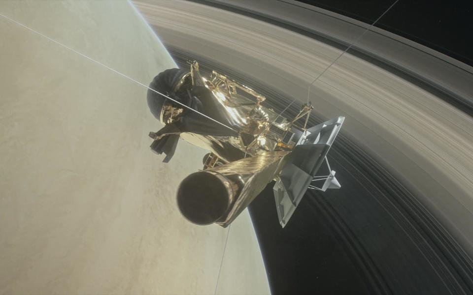 Nasa's Cassini spacecraft - Credit: PA