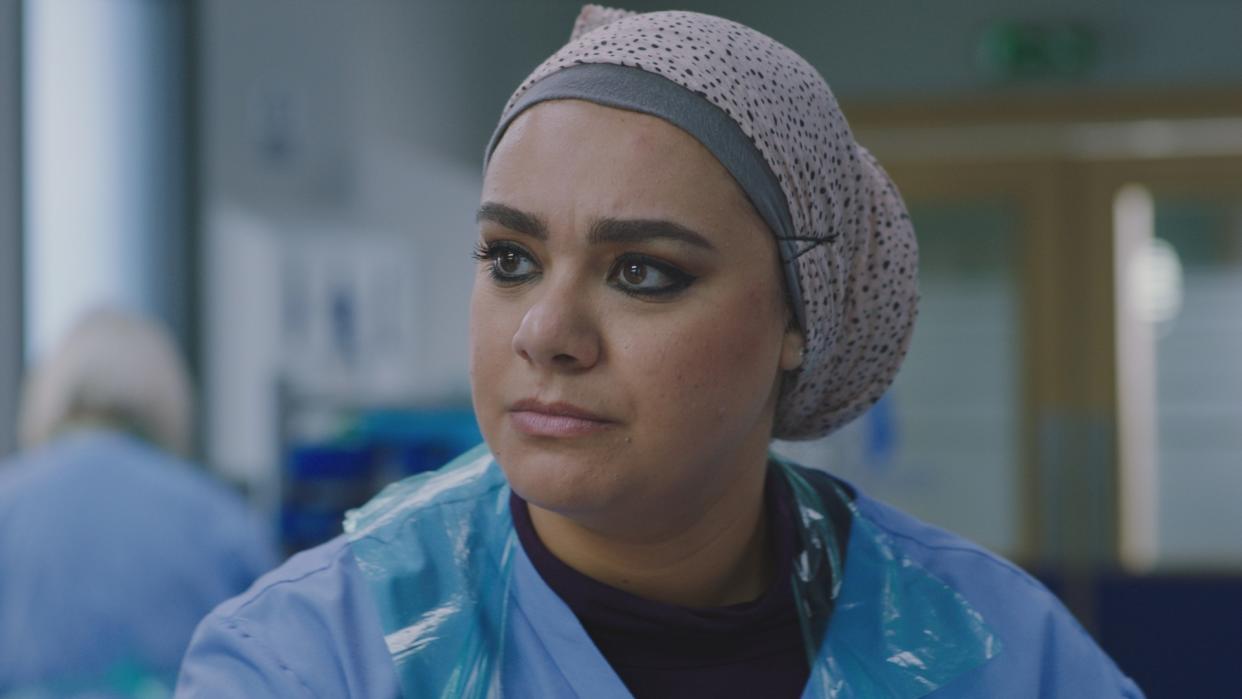  Embargoed14/05/24 Rida is stunned when she makes a connection between the documentary and an horrific patient attack. 