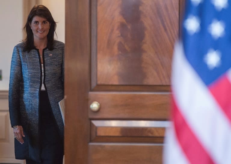 UN ambassador Nikki Haley announced that the US would withdraw from the UN Human Rights Council on Wednesday, making good on a threat she made a year ago 